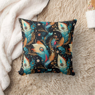 Coussin Aventure de fusée cosmique vibrante