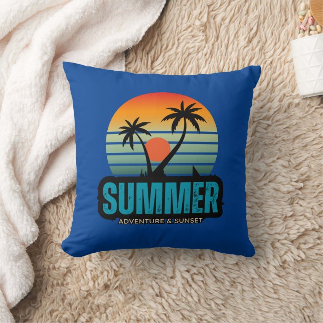 Coussin Aventure d'été (Couverture)