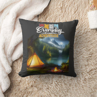 Coussin Aventure en plein air