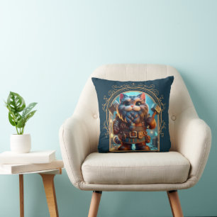 Coussin Aventure Imaginaire Feline