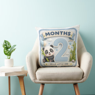 Coussin Aventure mondiale des étapes importantes de bébé d