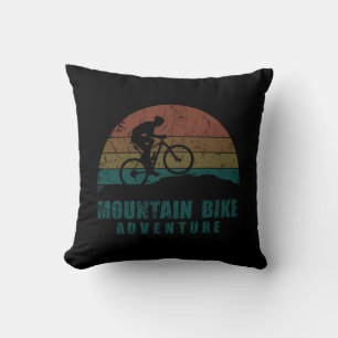 Coussin Aventure VTT Vintage - Cyclisme sur Montagne