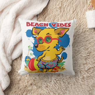 Coussin Aventures balnéaires : Plage d'été pour enfants