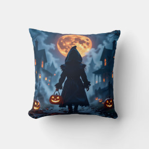 Coussin Aventures de Halloween Friandises ou Farces Coussi