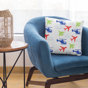 Coussin Aviateur et nuages colorés pour Aviator