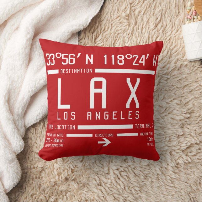 Coussin Aviation IATA Los Angeles Airport Code (Couverture)