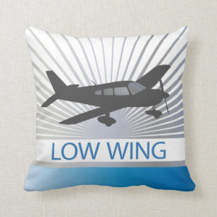 Coussin Avion à voilure basse