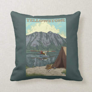 Coussin Avion de Bush et pêche - ressortissant de