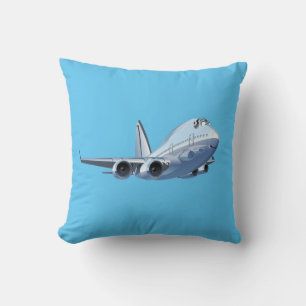 Coussin Avion de dessin
