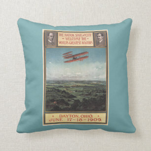 Coussin Avion de frères de Wright