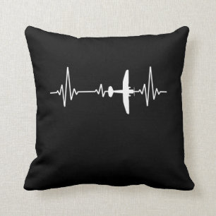 Coussin Avion pilote Cool de Heartbeat