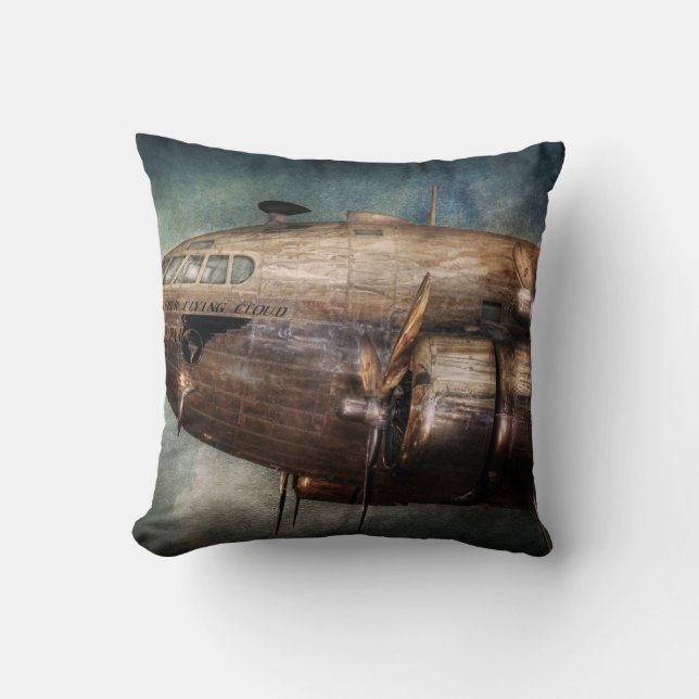 Coussin Avion - pilote - le nuage de vol (Recto)