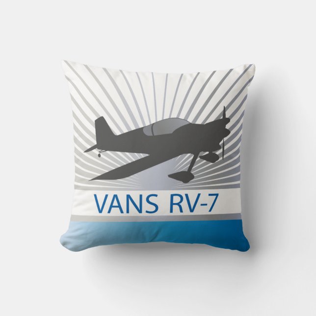 Coussin Avion Vans RV-7 (Recto)