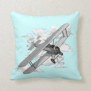 Coussin Avion vintage