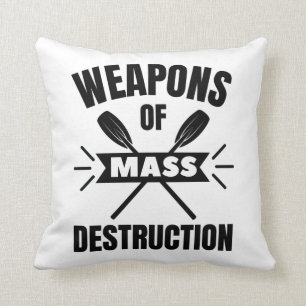 Coussin Aviron : Armes de destruction massive