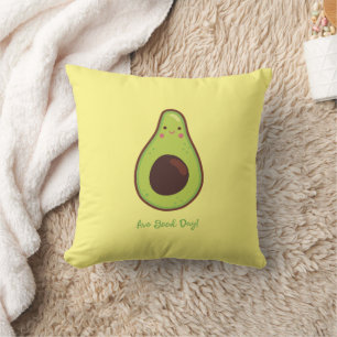 Coussin Avo Good Day Punny Avocado