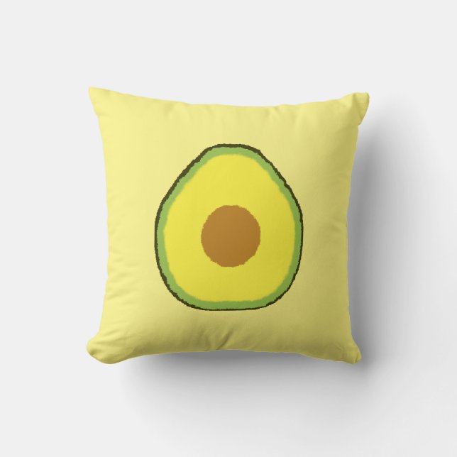 Coussin Avocado (Recto)