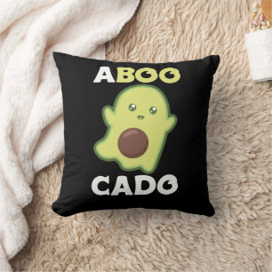 Coussin Avocado Spirit Pour Halloween Drôle Avocados Jeter