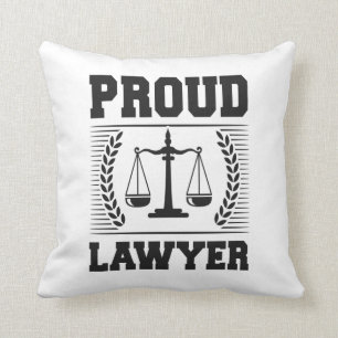Coussin Avocat Droit étudiant Fière Avocat