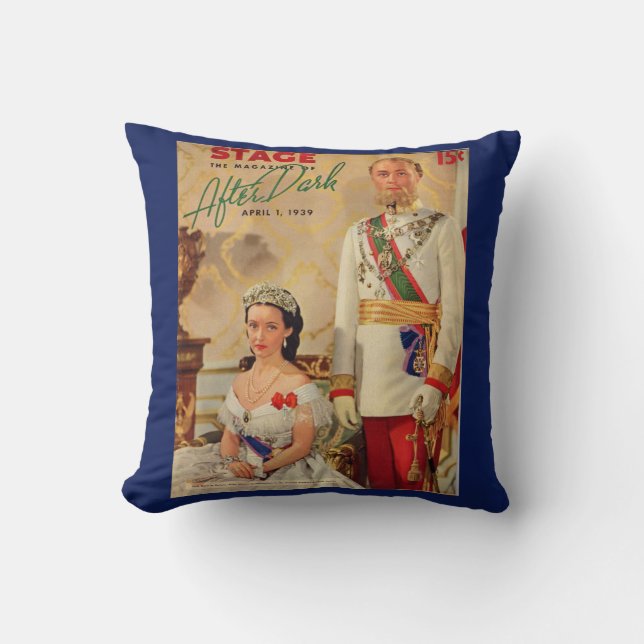 Coussin Avril 1939 Stage Magazine couverture (Recto)