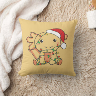 Coussin Axolotl Animaux de Noël d'hiver Axolotls Jeter Pi