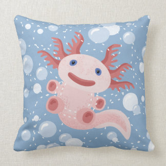 Coussin Axolotl et la conception audacieuse de vecteur de