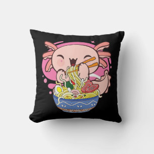 Coussin Axolotl Ramen Kawaii Japonais Anime Noodle Venin K