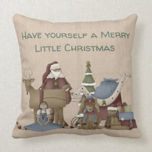 Coussin Ayez Un Joyeux Petit Noël