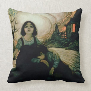 Coussin "Ayez-vous pièce à vos coeurs pour nous ? ",