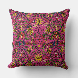 Coussin aziza rose