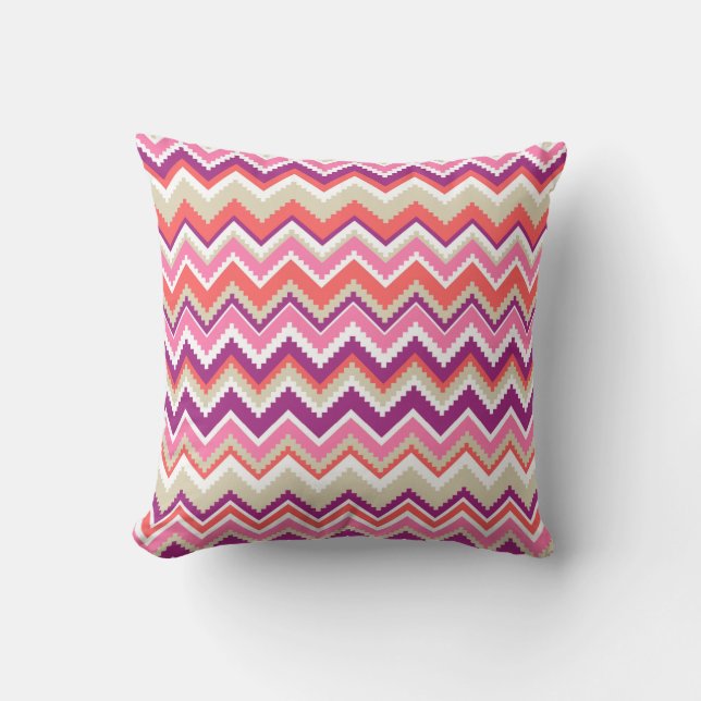Coussin Aztec Chevron #1 @ VictoriaShaylee (Recto)