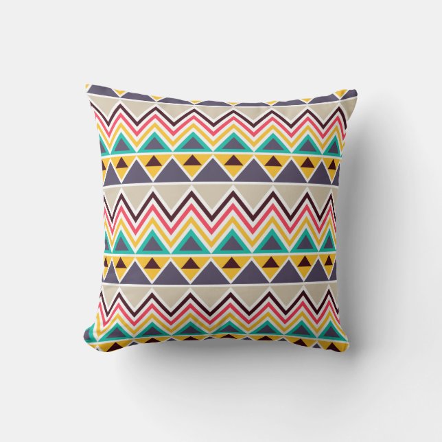 Coussin Aztec Chevron #5 @ VictoriaShaylee (Recto)