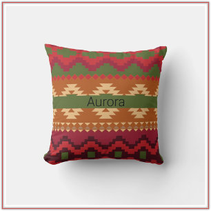 Coussin Aztec Inspiré Sud-Ouest