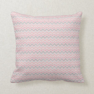 COUSSIN AZTÈQUE ROSE D'IMPRESSION