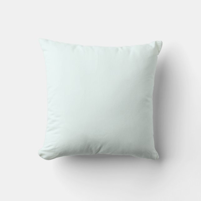 Coussin Azure Mist Pale Blue F0FFFF - Option pour ajouter  (Recto)