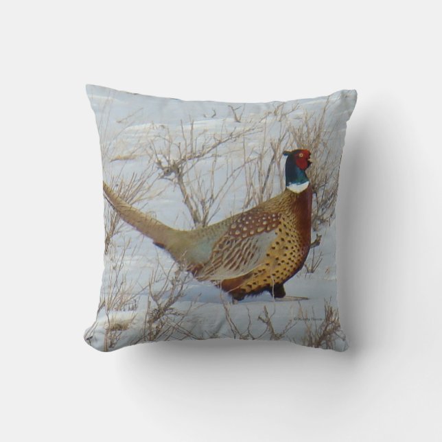 Coussin B22 Faisan de Colchide (Recto)