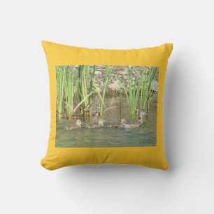 Coussin B34 Mère cane et canetons