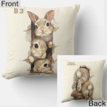 B3 Three Bunnies 3D Illusion