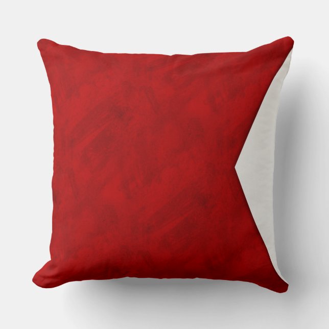 Coussin B Bravo Watercolor Nautical Signal Maritime (Recto)
