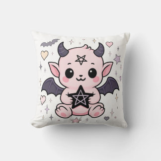 Coussin Baby Devil - Kawaii Pastel Goth Demon