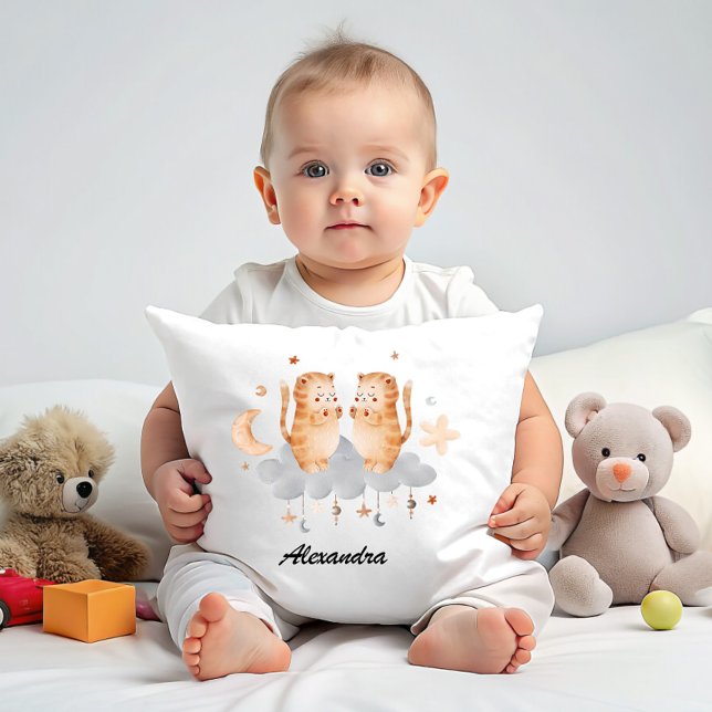 Coussin Baby Gemini - Votre infirmière Zodiac étoile jumel (Créateur téléchargé)