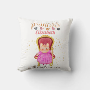 Coussin Baby Girl Cadeaux 1er Anniversaire Douche Princess