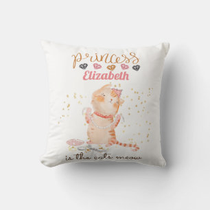 Coussin Baby Girl Cadeaux 1er Anniversaire Douche Princess