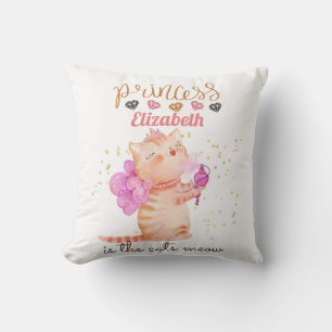 Coussin Baby Girl Cadeaux 1er Anniversaire Douche Princess