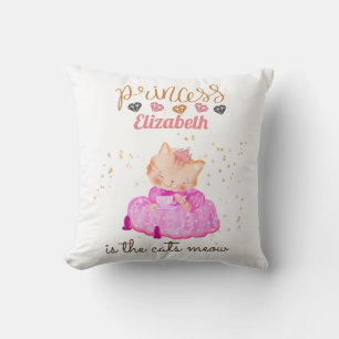 Coussin Baby Girl Cadeaux 1er Anniversaire Douche Princess