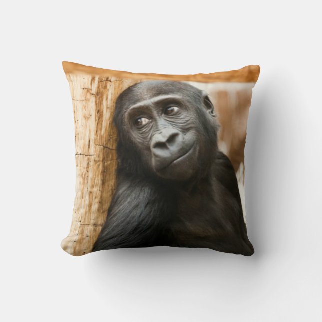 Coussin Baby gorilla Cushion (Recto)
