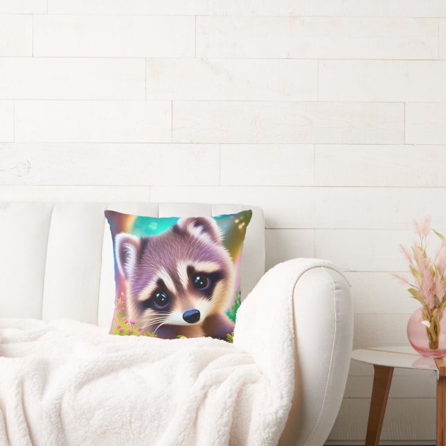 Coussin Baby Raccoon (Canapé)