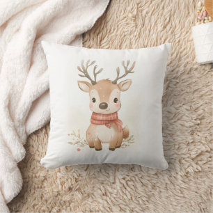 Coussin Baby reiner assis dans la neige