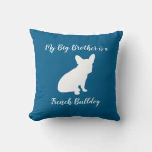 Coussin Baby shower français de Bulldog