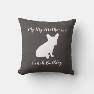 Coussin Baby shower français de Bulldog